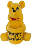 O Teddy Toys 1 Compartments Imported Soft Valvet Pen Stand