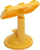 OBS 360 Rotating Supper Vaccum Suction Car Mount Holder Stand yellow