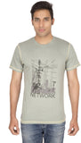 Ocean Race Graphic Print Men's Round Neck T-Shirt