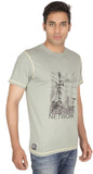 Ocean Race Graphic Print Men's Round Neck T-Shirt