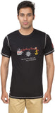 Ocean Race Graphic Print Men's Round Neck T-Shirt
