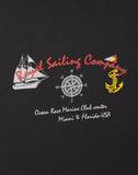 Ocean Race Graphic Print Men's Round Neck T-Shirt
