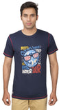 Ocean Race Graphic Print Men's Round Neck T-Shirt