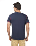 Ocean Race Graphic Print Men's Round Neck T-Shirt