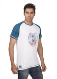 Ocean Race Graphic Print Men's Round Neck T-Shirt