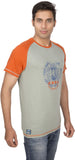 Ocean Race Graphic Print Men's Round Neck T-Shirt