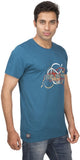 Ocean Race Graphic Print Men's Round Neck T-Shirt