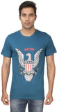 Ocean Race Graphic Print Men's Round Neck T-Shirt