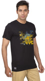 Ocean Race Graphic Print Men's Round Neck T-Shirt