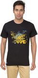 Ocean Race Graphic Print Men's Round Neck T-Shirt