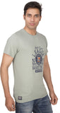 Ocean Race Graphic Print Men's Round Neck T-Shirt