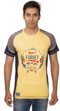 Ocean Race Graphic Print Men's Round Neck T-Shirt