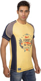 Ocean Race Graphic Print Men's Round Neck T-Shirt