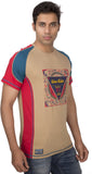 Ocean Race Graphic Print Men's Round Neck T-Shirt