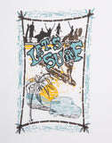 Ocean Race Graphic Print Men's Round Neck T-Shirt