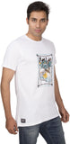 Ocean Race Graphic Print Men's Round Neck T-Shirt