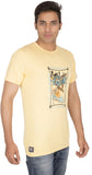 Ocean Race Graphic Print Men's Round Neck T-Shirt