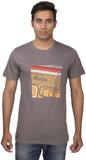 Ocean Race Graphic Print Men's Round Neck T-Shirt