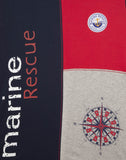 Ocean Race Graphic Print Men's Round Neck T-Shirt