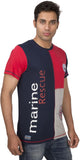 Ocean Race Graphic Print Men's Round Neck T-Shirt