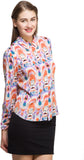 Oxolloxo Women's Printed Casual Shirt
