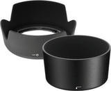 Omax Bayonet HB-69 & LH-37 For Nikon 18-55mm & 55-200mm Combo  Lens Hood