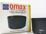 Omax Bayonet HB-69 & LH-37 For Nikon 18-55mm & 55-200mm Combo  Lens Hood
