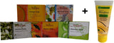 Mxofere Combo Orange Mixfruit Jasmine Papaya Aloevera Soap Kit