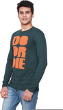 Online Maniya Self Design Men's Round Neck T-Shirt