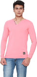 Online Maniya Solid Men's V-neck T-Shirt