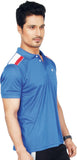 Onn Solid Men's Polo Neck T-Shirt