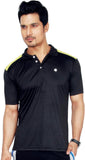Onn Solid Men's Polo Neck T-Shirt