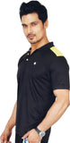 Onn Solid Men's Polo Neck T-Shirt