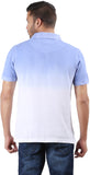 Orange and Orchid Solid Men's Polo T-Shirt