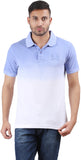 Orange and Orchid Solid Men's Polo T-Shirt