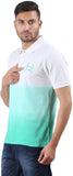 Orange and Orchid Solid Men's Polo T-Shirt