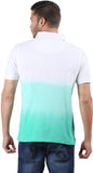 Orange and Orchid Solid Men's Polo T-Shirt