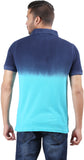 Orange and Orchid Solid Men's Polo T-Shirt