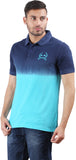 Orange and Orchid Solid Men's Polo T-Shirt