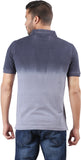 Orange and Orchid Solid Men's Polo T-Shirt