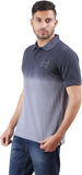 Orange and Orchid Solid Men's Polo T-Shirt