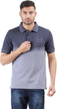 Orange and Orchid Solid Men's Polo T-Shirt