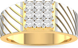 WearYourShine by PCJ The Sharman Gold Diamond 18 K Ring