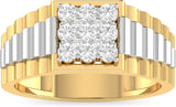 WearYourShine by PCJ The Joe Gold Diamond 18 K Ring