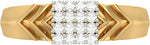 WearYourShine by PCJ The Adriyel Gold Diamond 18 K Ring