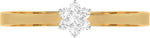 WearYourShine by PCJ The Xaria Gold Diamond 18 K Ring