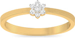 WearYourShine by PCJ The Xaria Gold Diamond 18 K Ring