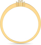 WearYourShine by PCJ The Xaria Gold Diamond 18 K Ring