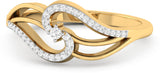 WearYourShine by PCJ The Skyrah Gold Diamond 18 K Ring