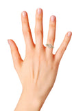 WearYourShine by PCJ The Skyrah Gold Diamond 18 K Ring